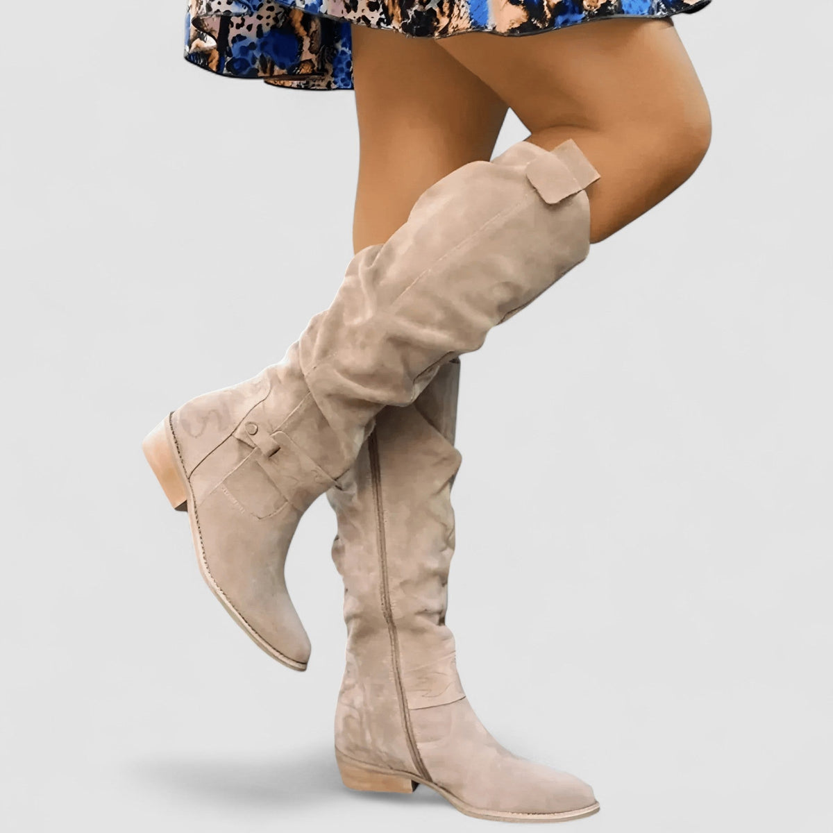 Charlotte | Faux-Suede High Boots