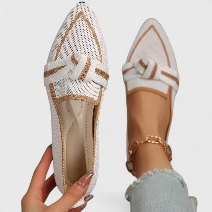Marceline | Loafers with Braided Bow