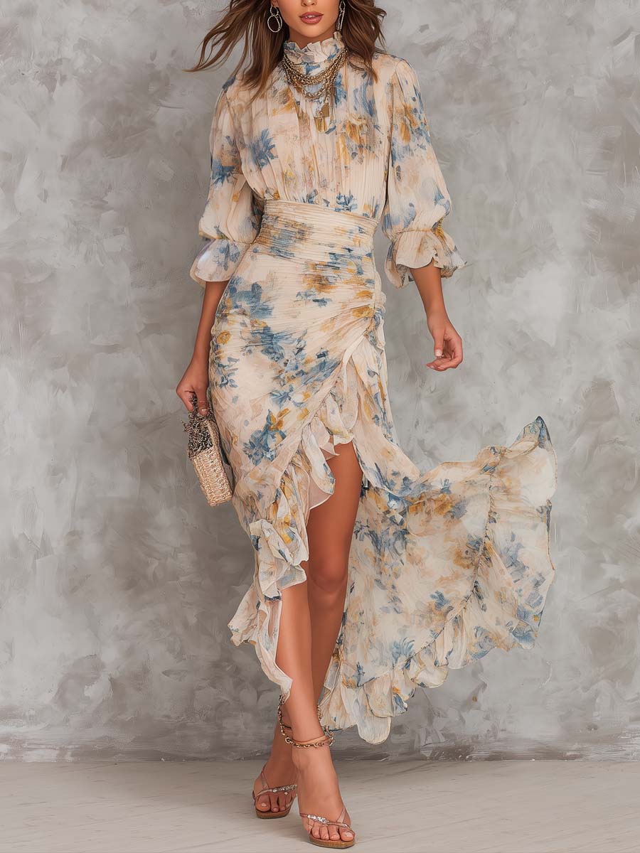 Cassie Floral Maxi Dress