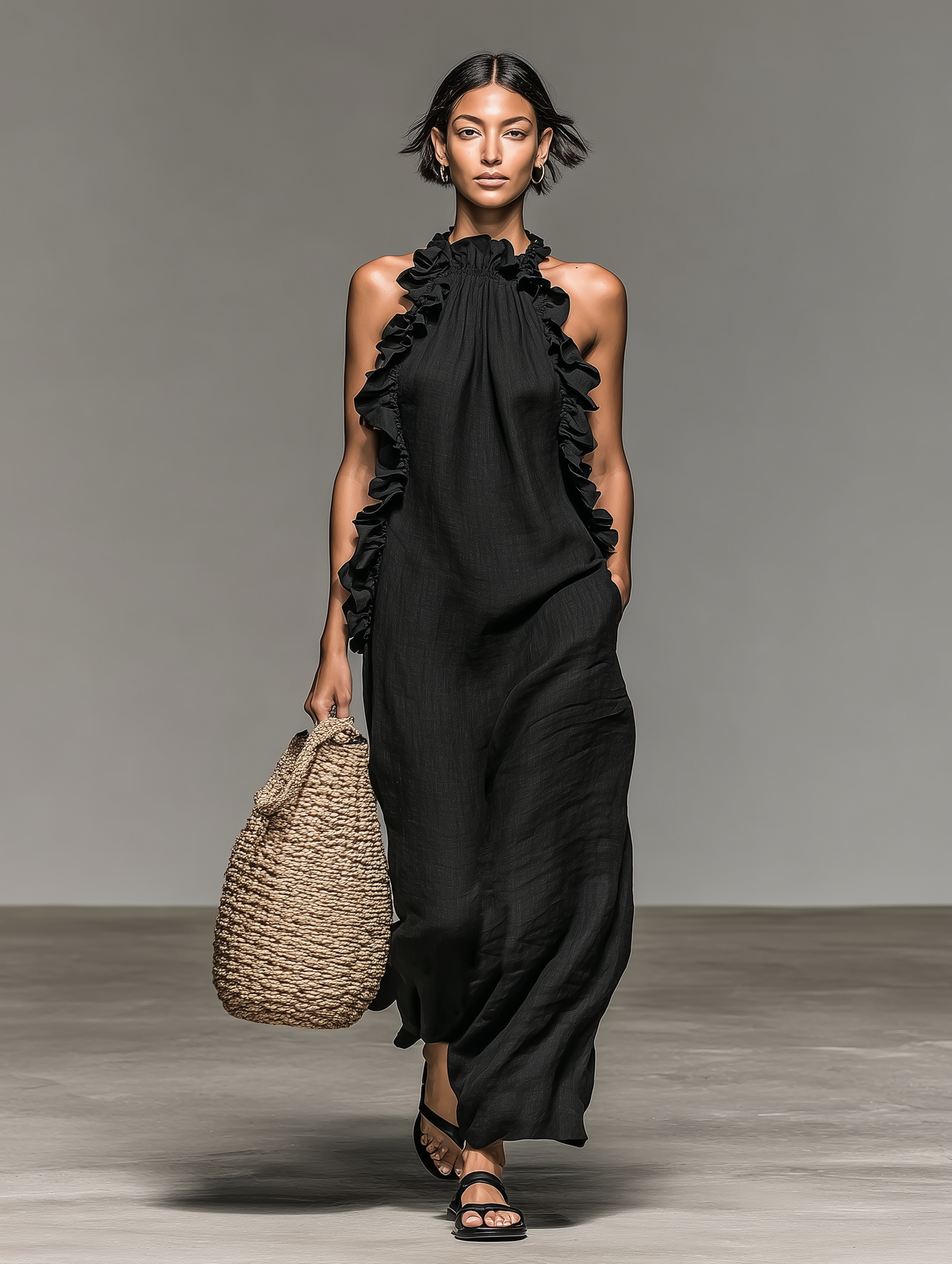 Gladie Maxi Dress with Pockets